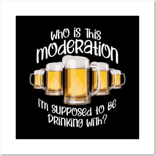 Moderation Posters and Art